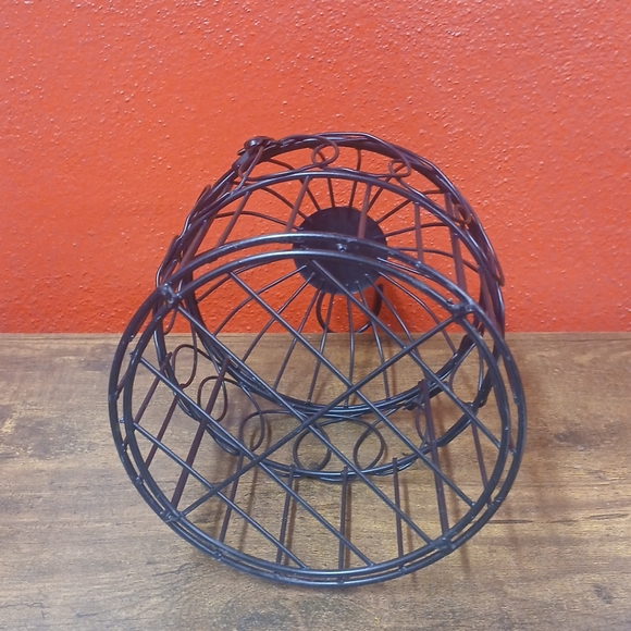 Hanging Metal Birdcage Candle Holder Lantern Home Decor, 6x10" - Picture 5 of 8